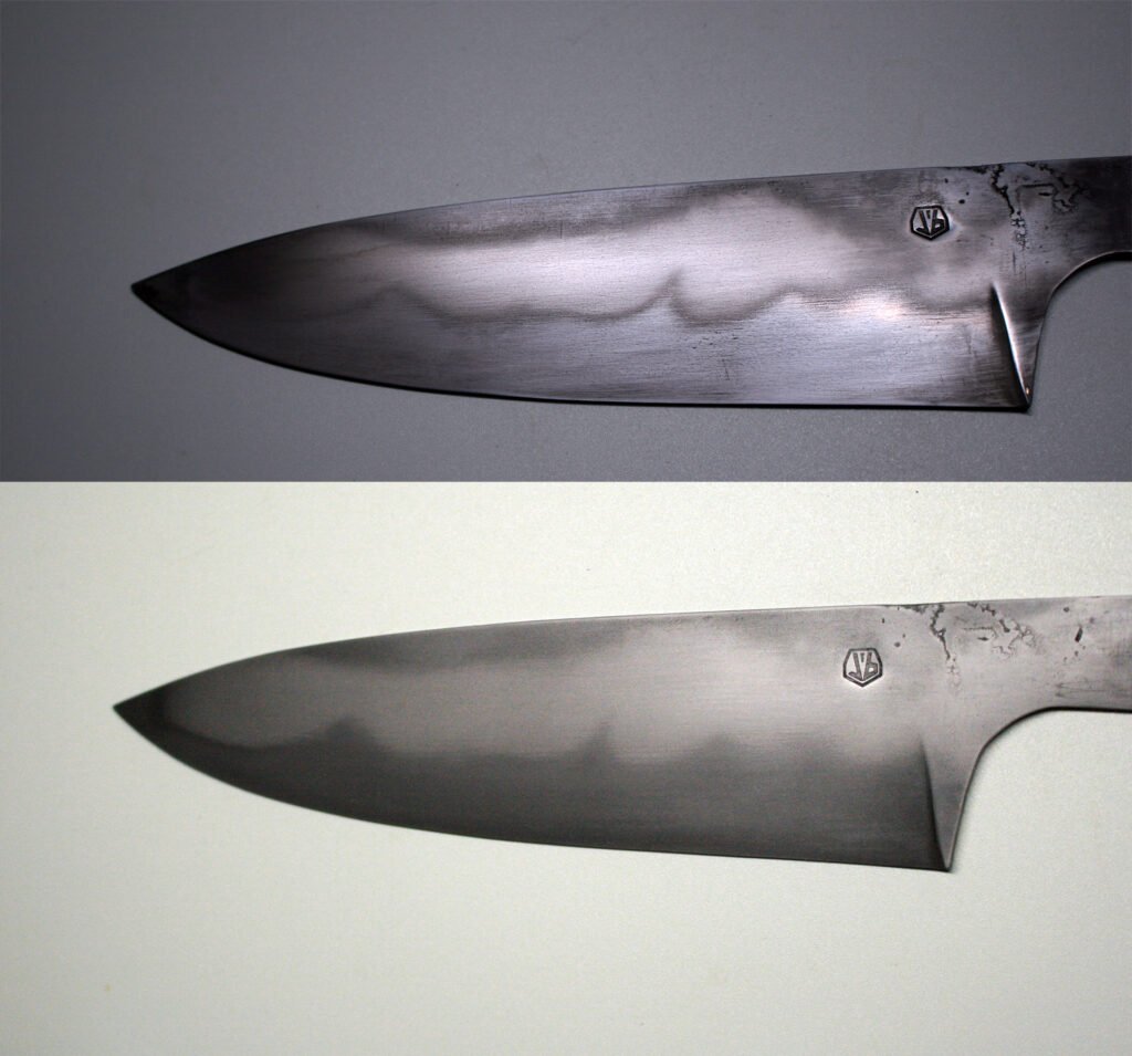 révélation trempe vinaigre vs perchlorure