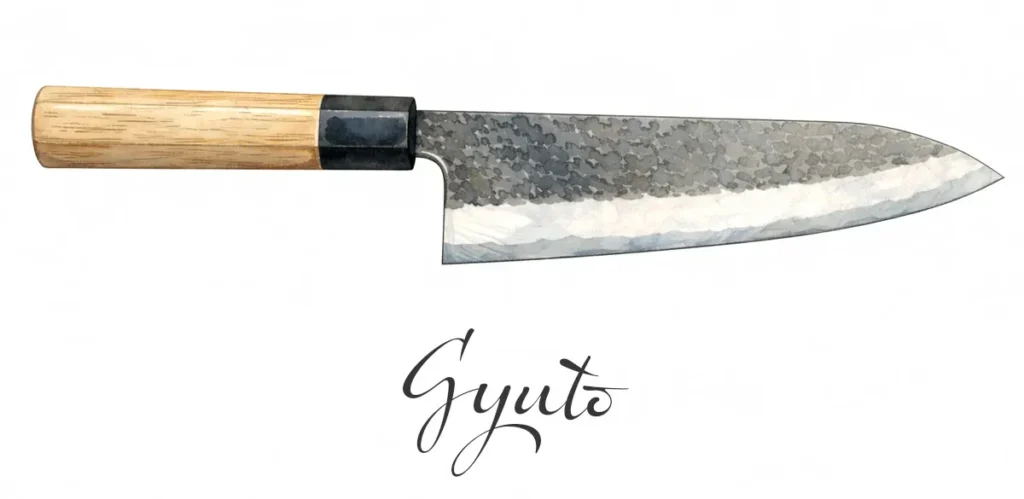 gyuto couteau japonais