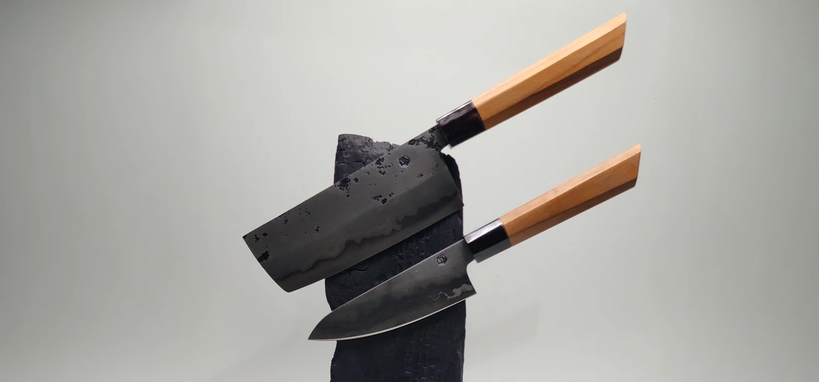 couteau de cuisine japonais Nakiri san mai