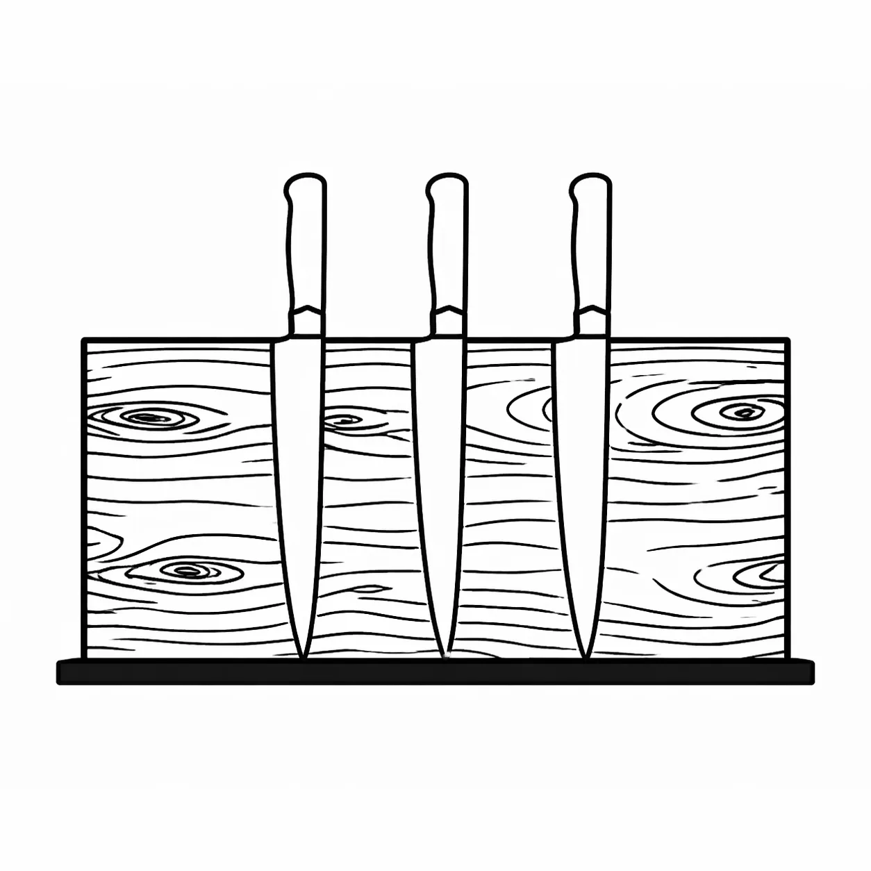 Support à poser bois brûlé