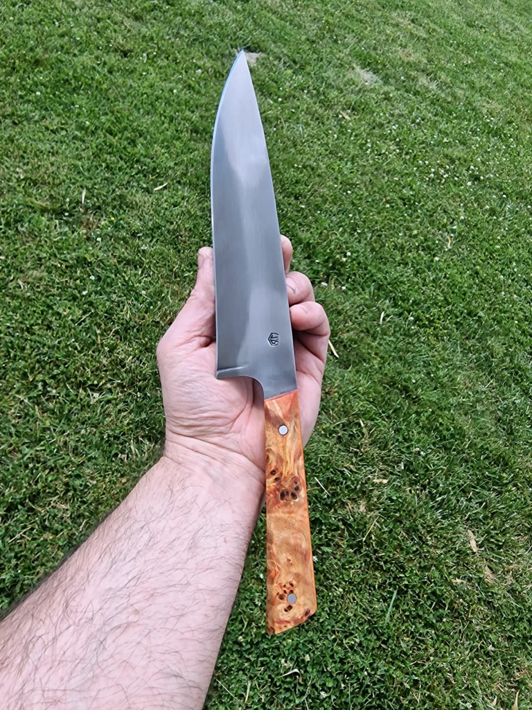 Couteau chef artisanal 20 cm