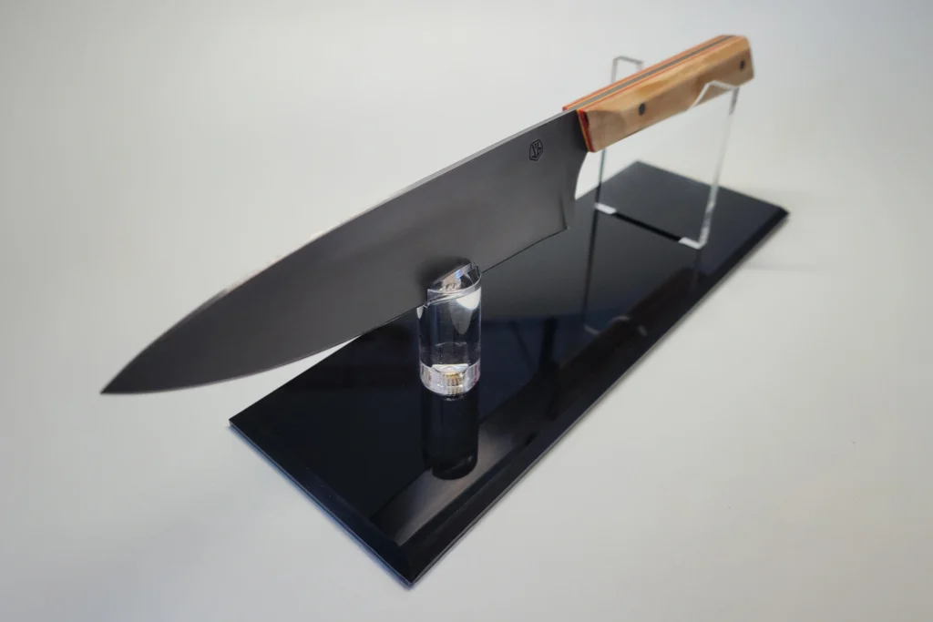 couteau chef forgé sur mesure