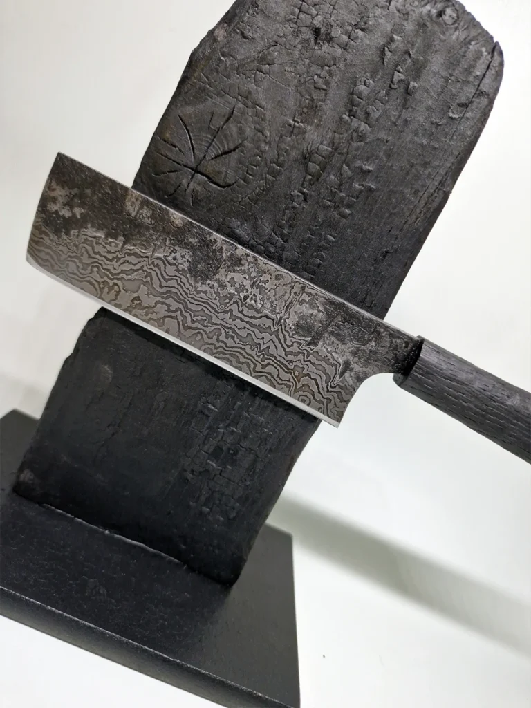 Ensemble couteau et support Yakisugi