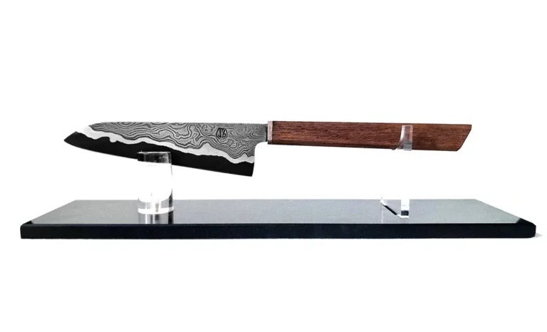 Petty gyuto Damas artisanal JVB Forge
