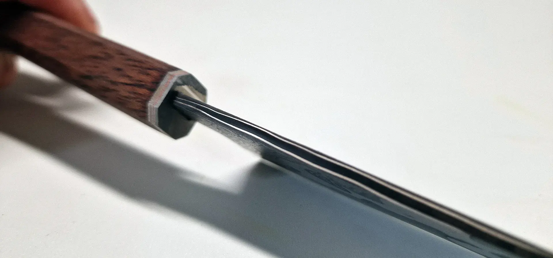 Petty gyuto Damas artisanal JVB Forge