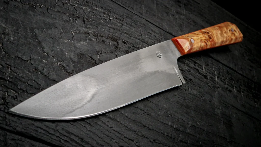 couteau chef artisanal sur mesure